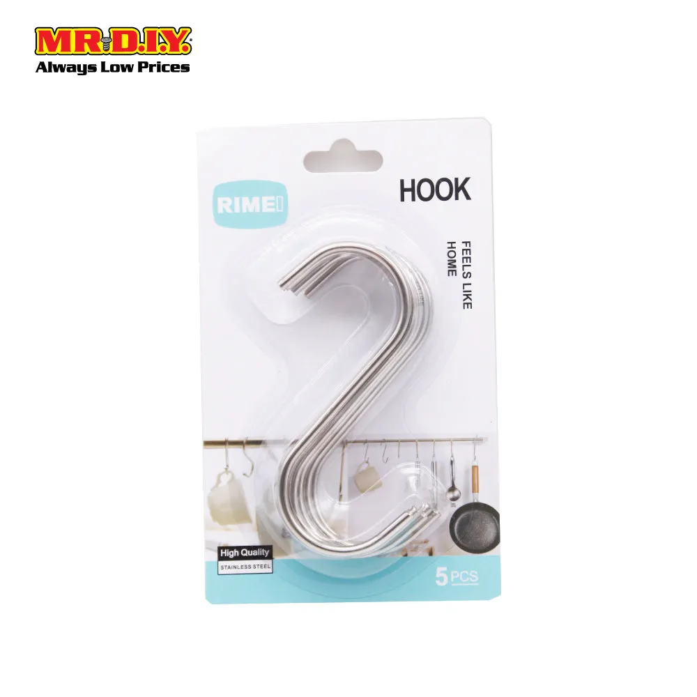 RIMEI Stainless Steel S Hooks (5pcs)