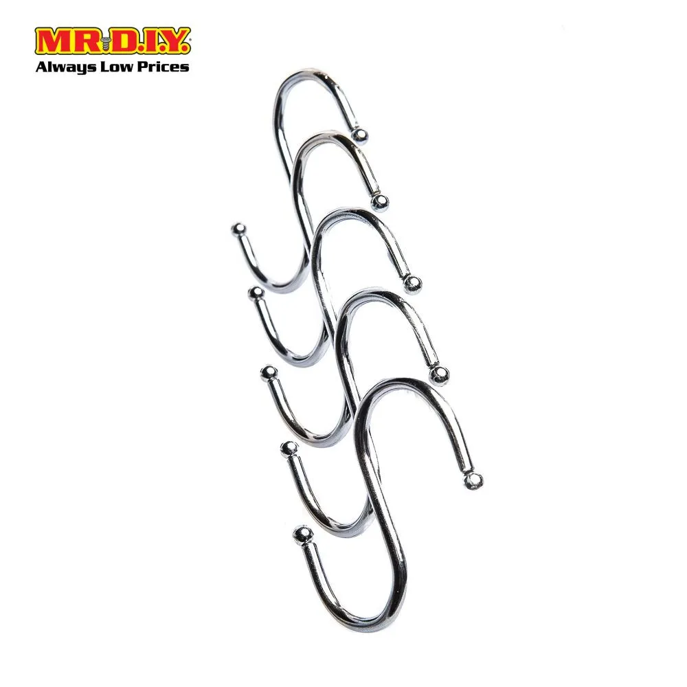 RIMEI Stainless Steel S Hooks (5pcs)