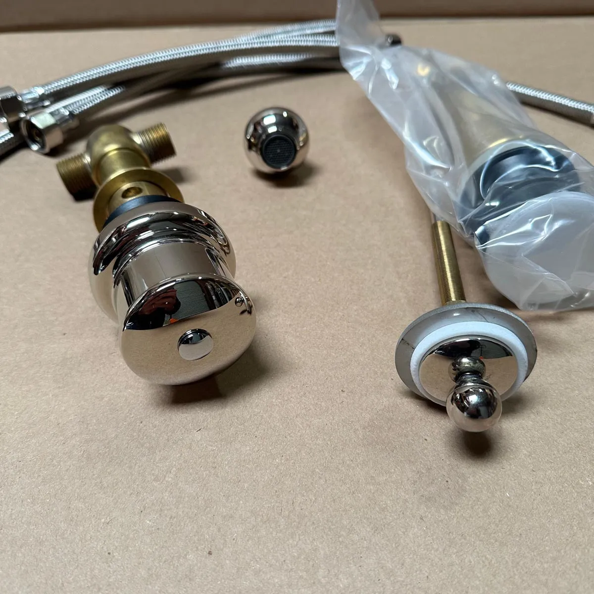Rohl | 5 Hole Bidet without Sidevalves in Polished Nickel