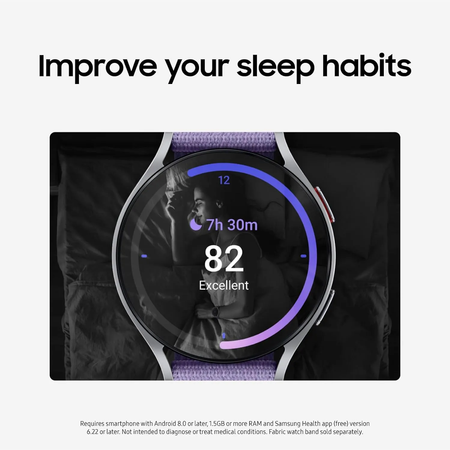 SAMSUNG Galaxy Watch 6 40mm Bluetooth Smartwatch w/ Fitness Tracker, Personalized HR Zones, Advanced Sleep Coaching, Heart Monitor, BIA Sensor, US Version, Gold (Renewed)