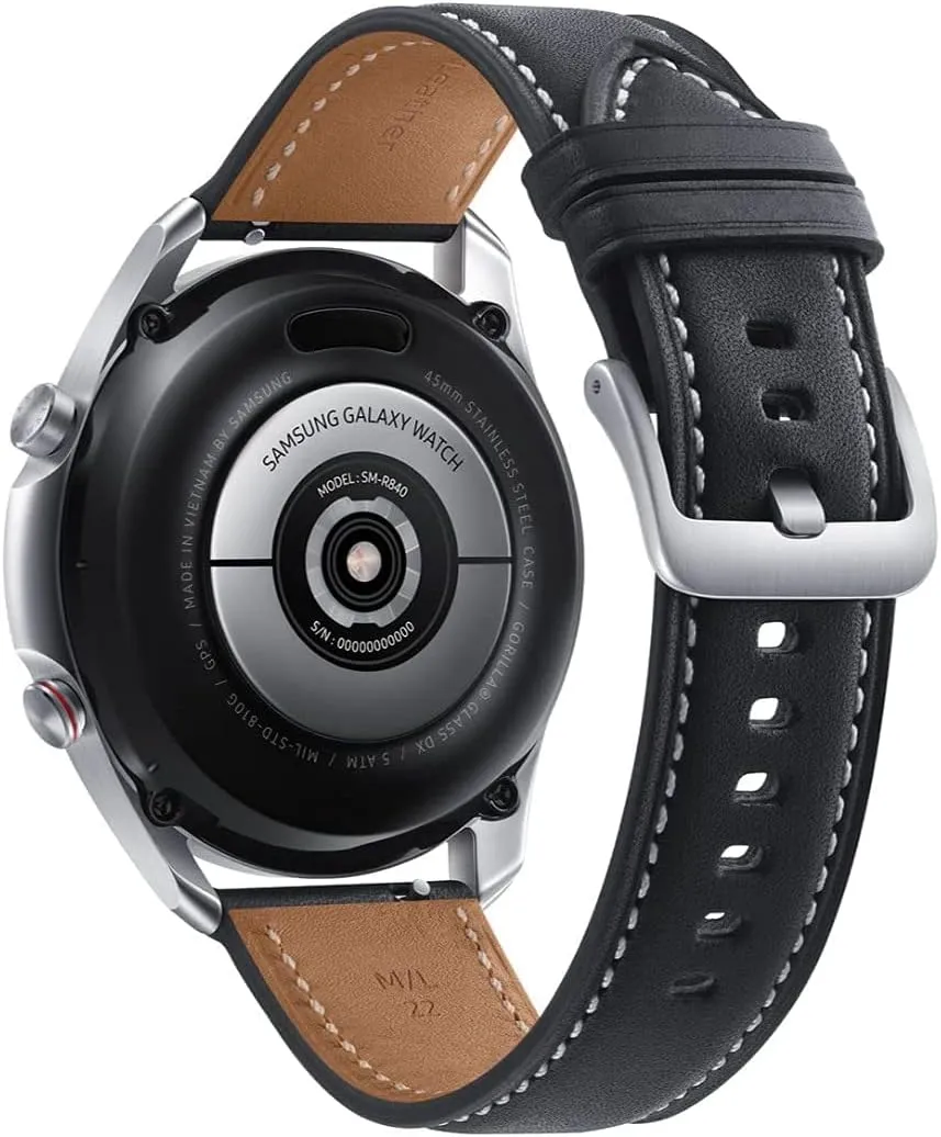 Samsung Galaxy Watch3 Watch 3 GPS Bluetooth LTE Smart with Advanced Health Monitoring Fitness Tracking and Long Lasting Battery Renewed