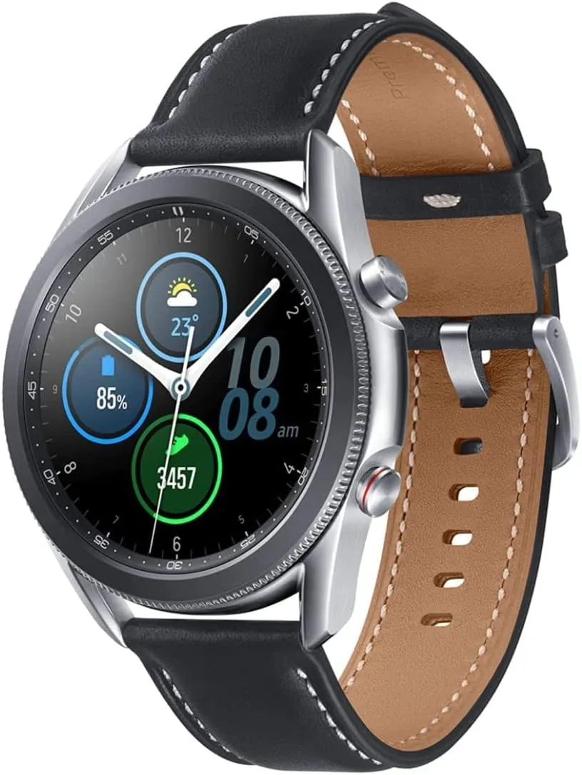 Samsung Galaxy Watch3 Watch 3 GPS Bluetooth LTE Smart with Advanced Health Monitoring Fitness Tracking and Long Lasting Battery Renewed