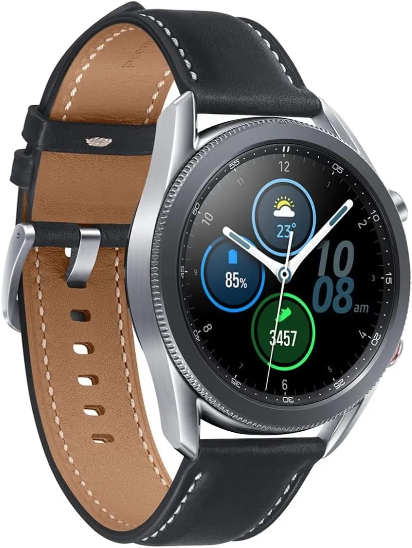 Samsung Galaxy Watch3 Watch 3 GPS Bluetooth LTE Smart with Advanced Health Monitoring Fitness Tracking and Long Lasting Battery Renewed