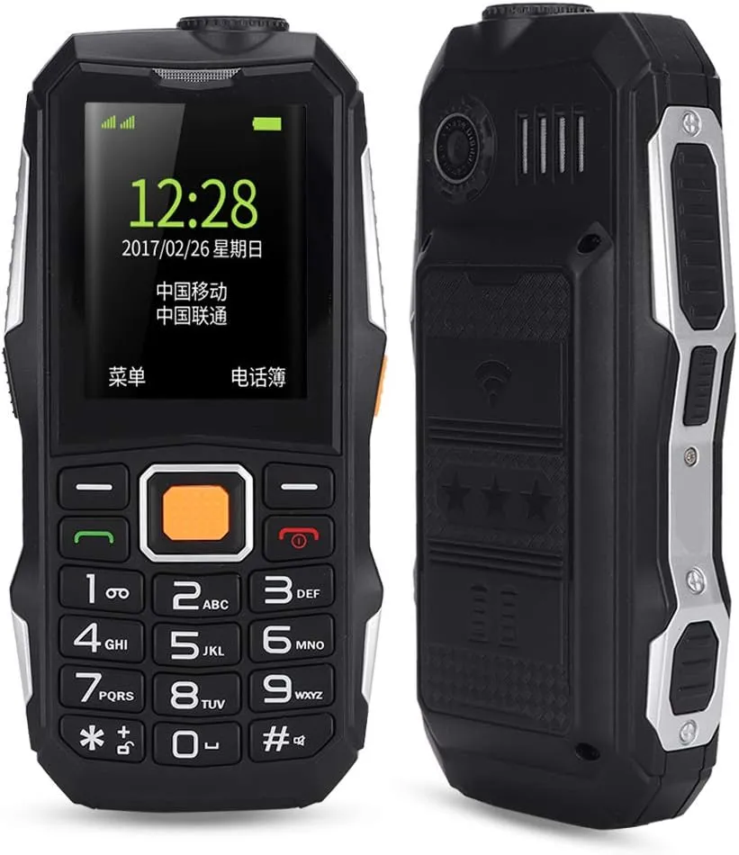 Seniors Cell Phones Dual SIM Dual Standby, 32   32M Unlocked Phone GSM Mobile Unlocked Cell Phones for Seniors, Bar Unlocked Keyboard Phone for The Elderly, Parents, People with