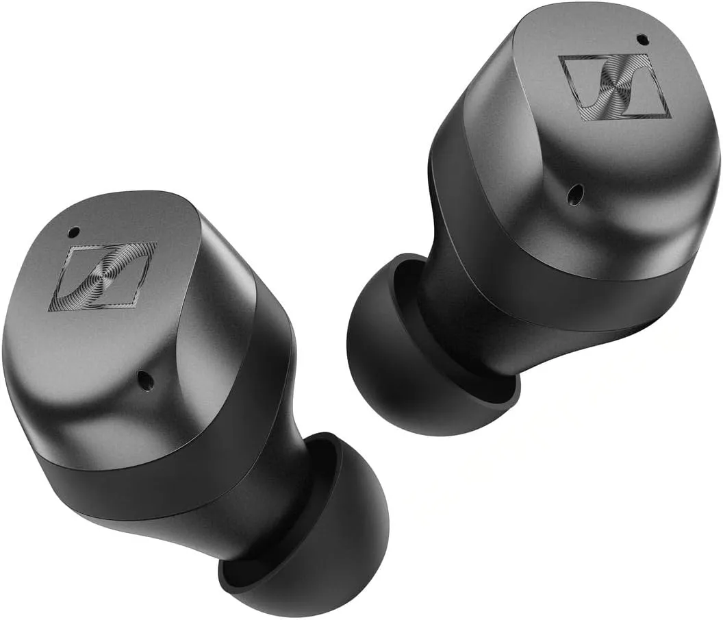 Sennheiser Consumer Audio MOMENTUM True Wireless 3 Earbuds Bluetooth In-Ear Headphones for Music and Call with ANC,Multipoint connectivity,IPX4,Qi charging,28-hour Battery Life Compact Design,Graphite