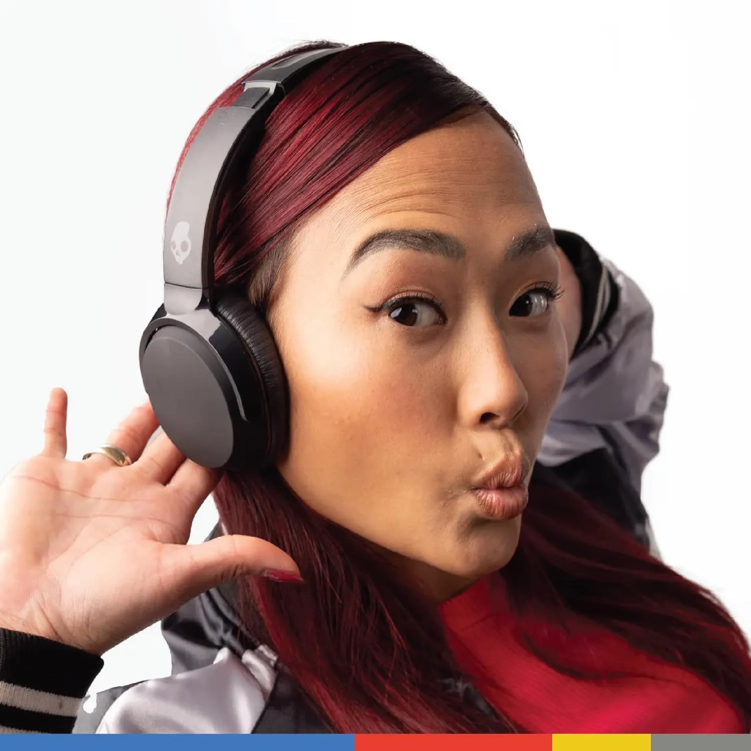Skullcandy Riff 2 On-Ear Wireless Headphones, 34 Hr Battery, Microphone, Works with iPhone Android and Bluetooth Devices - Black