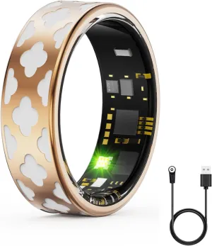 Smart Rings for Men and Women, Sleep Health Tracker, Step Tracker, No Subscription Fee, Health Smart Rings for iPhone and Android (8)
