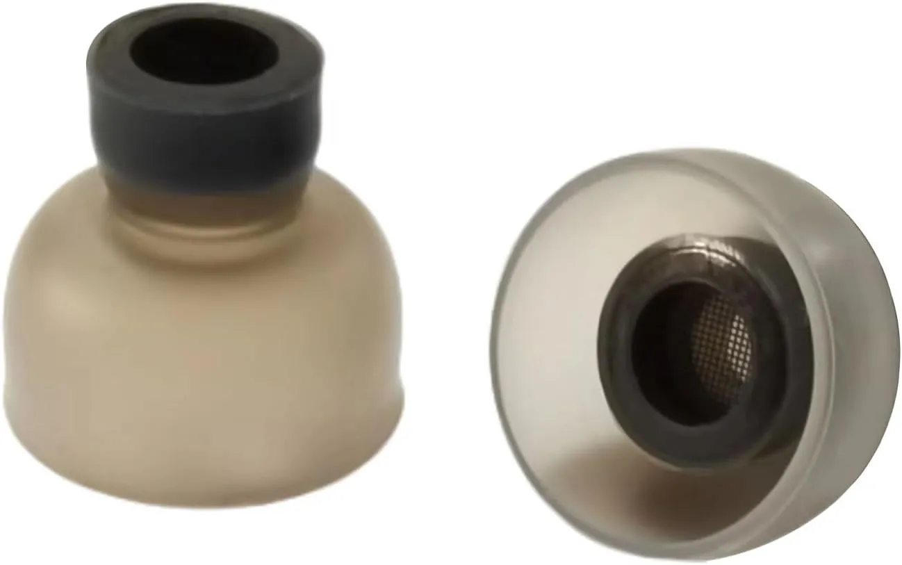 Soft Silicone Earbuds Tips Filter Screen Extra Small Earbud Tips Universal Rubber Replacement Ear Tips Fit 4.0mm~6.0mm Wireless Earbuds LMS Black