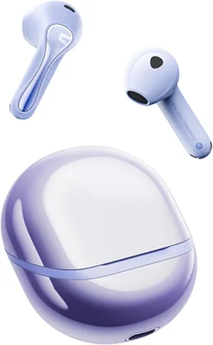SoundPEATS Air5 Wireless Earbuds, Snapgragon Sound with aptx Adaptive Lossless and QCC3091, Bluetooth V5.4 Earphones with 6 Mics, Total 30 Hrs, App Control