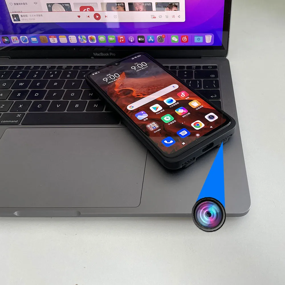spot sale Mi9 Real 4k HD spy phone, 3840x2160 resolution, optical image stabilization, autofocus