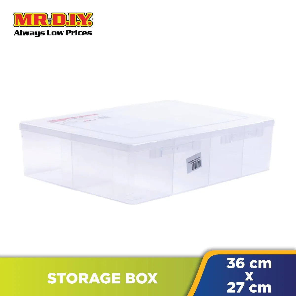 Tactix Plastic Storage Box (8 compartments)
