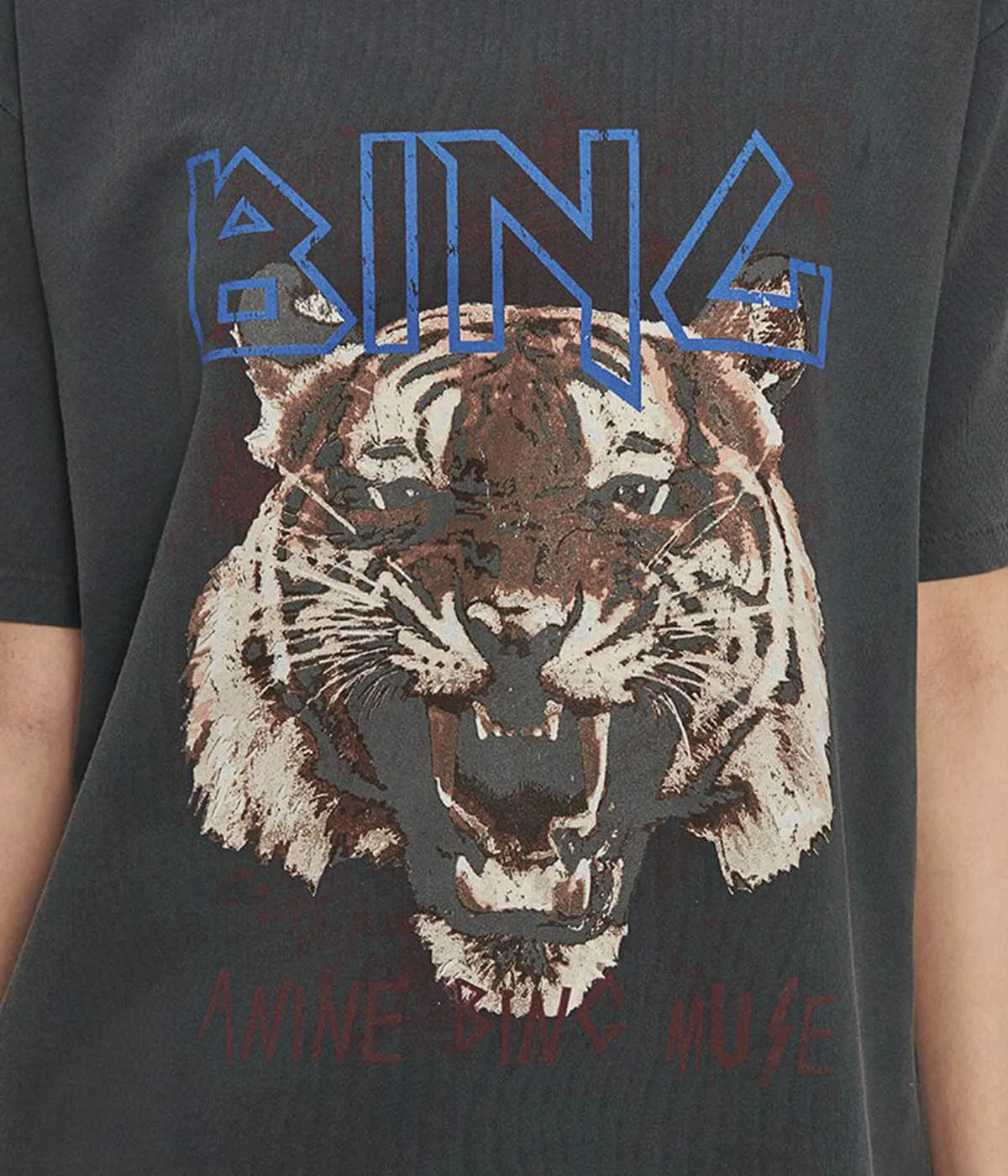 Tiger Tee in Black
