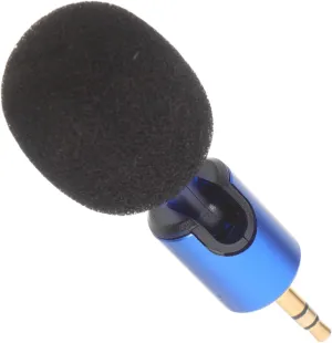 Toyvian Tiny Microphone for Live Streaming Compact Plug and Play Design with Professional Noise Cancellation Lightweight and Versatile for Video Recording and Outdoor Events