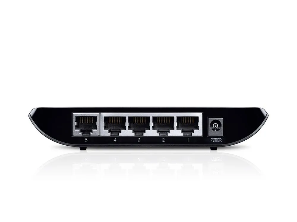 TP-LINK TL-SG1005D 10/100/1000Mbps 5-Port Gigabit Desktop Switch, 10Gbps Capacity(Certified Refurbished)
