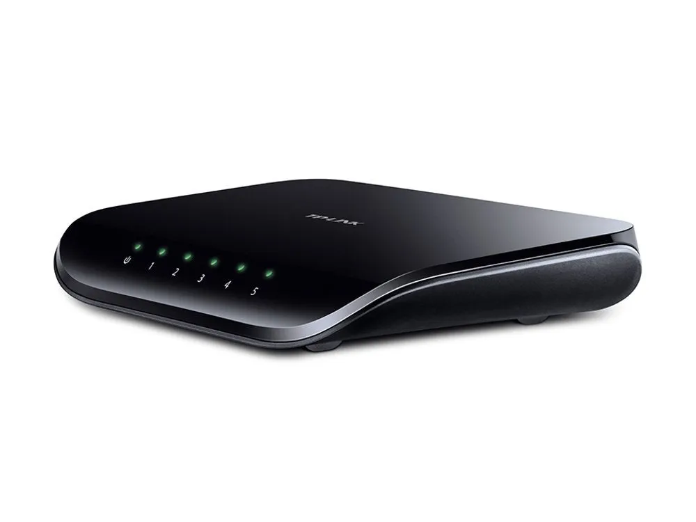 TP-LINK TL-SG1005D 10/100/1000Mbps 5-Port Gigabit Desktop Switch, 10Gbps Capacity(Certified Refurbished)