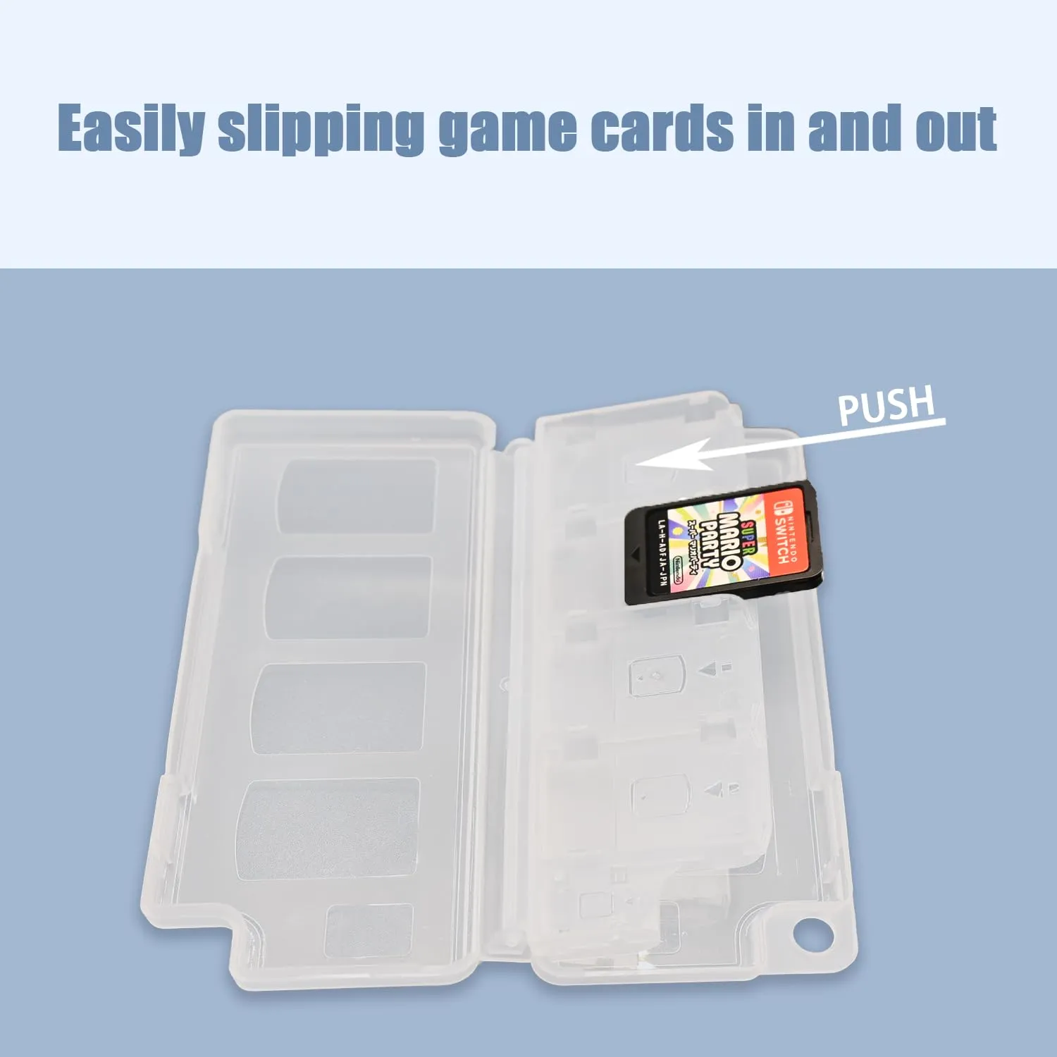 UDEE Storage Case for Nintendo Switch Games and Accessories, Portable Memory Card Storage
