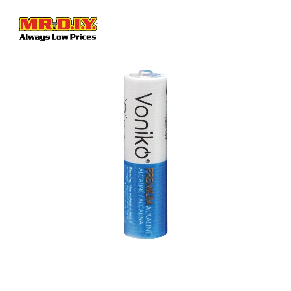 [VALUE PACK] VONIKO Premium Alkaline Battery LR03 1.5V AAA (4   2pcs)