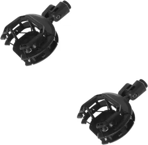 Wakauto 3pcs Professional Microphone Shockmount for Recording Bars Stages Offices Adjustable Stand Anti-Vibration Feature Compact Design Sturdy Plastic Construction