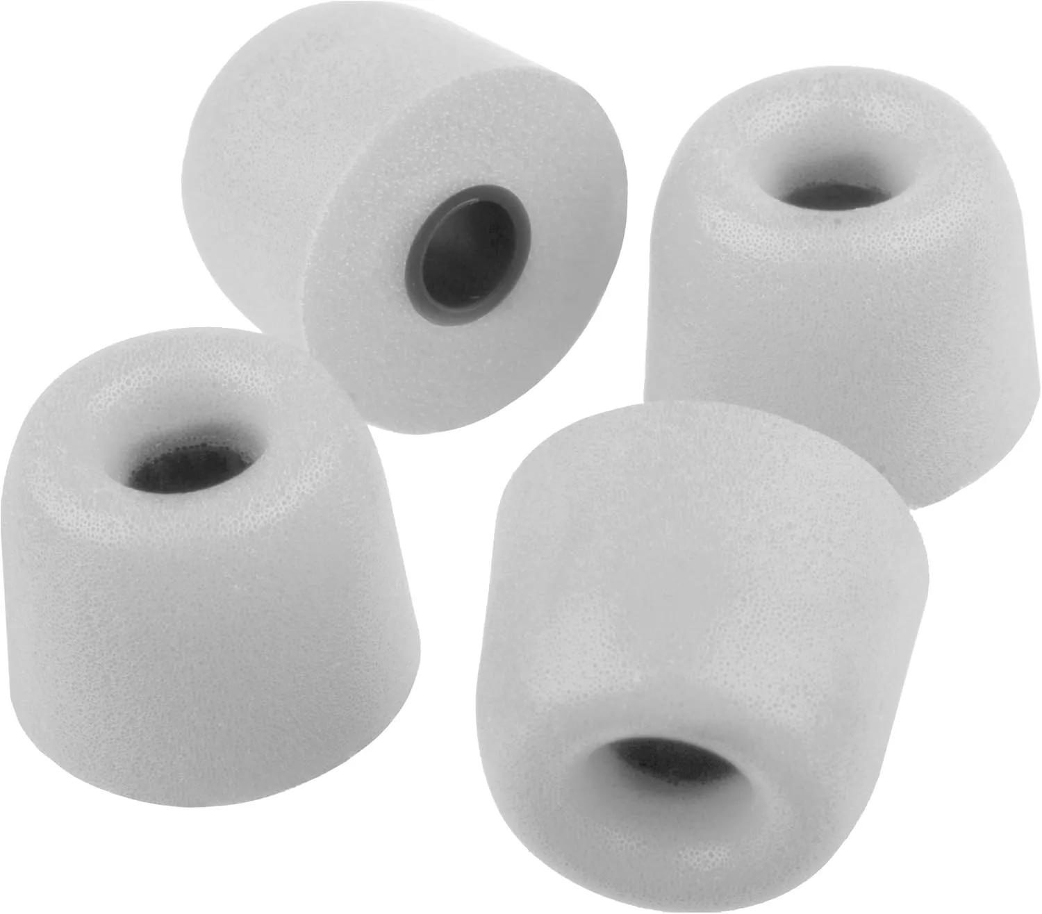 Xcessor FX4.0 (S) 4 Pairs of Memory Foam in Ear Earphone Small Size Earbuds. Replacement Ear Tips for All Popular in-Ear Headphones. Grey